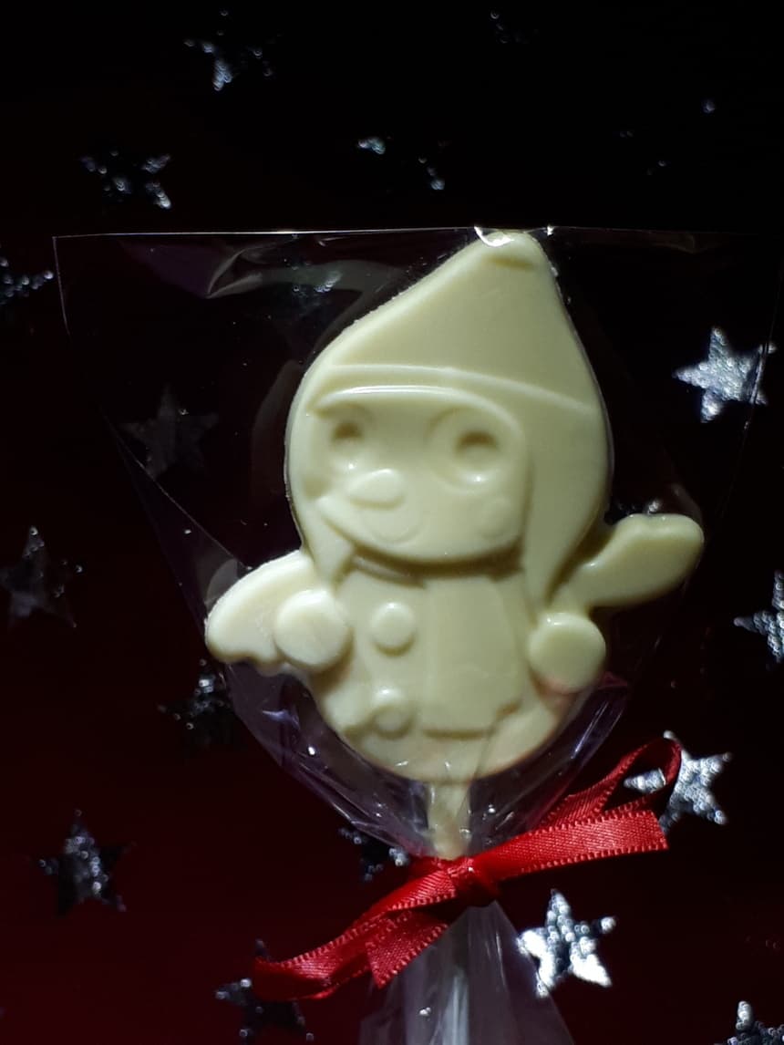 Chocolate Snowman in Bobble!