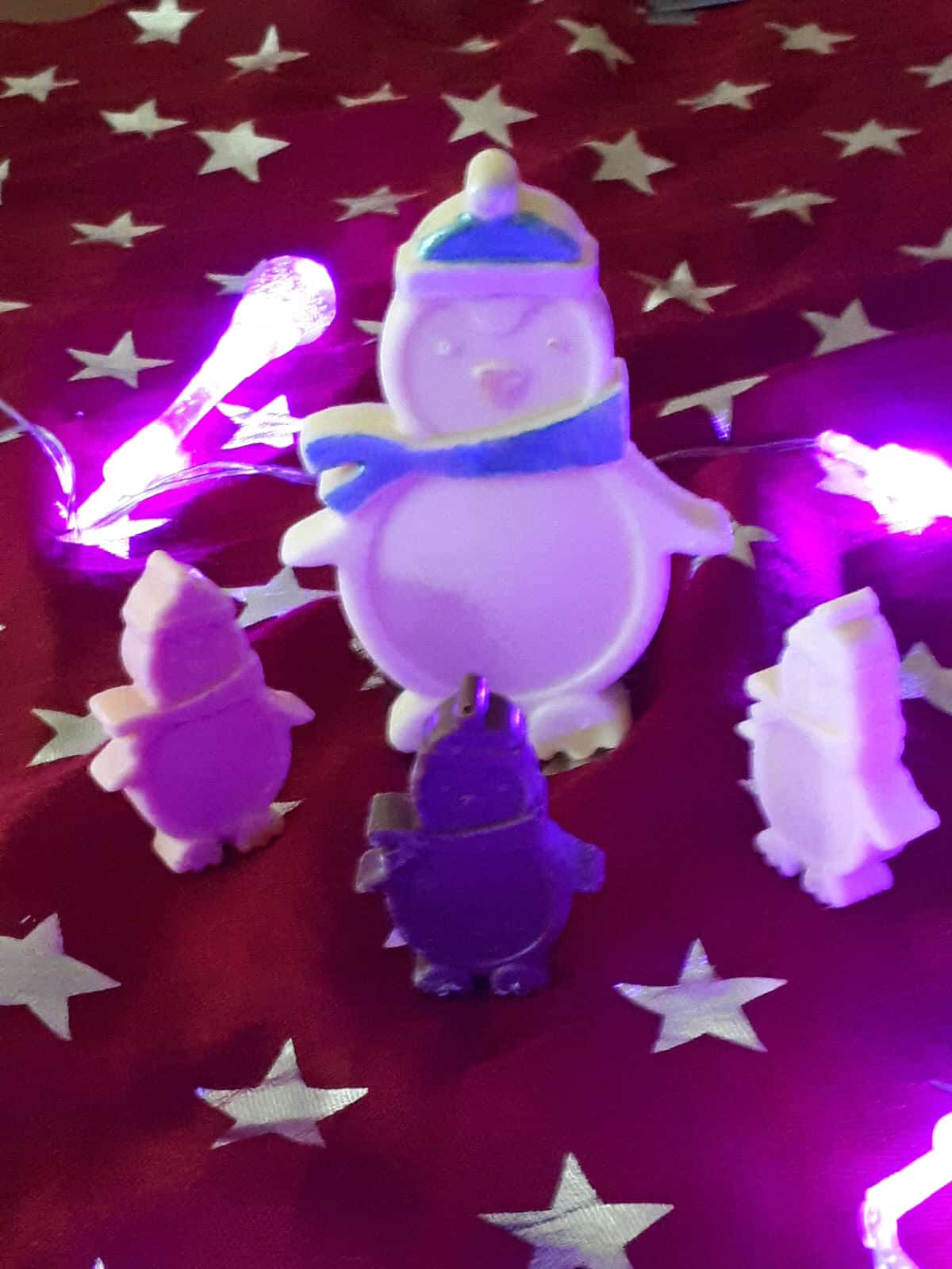 Chocolate Penguin Family