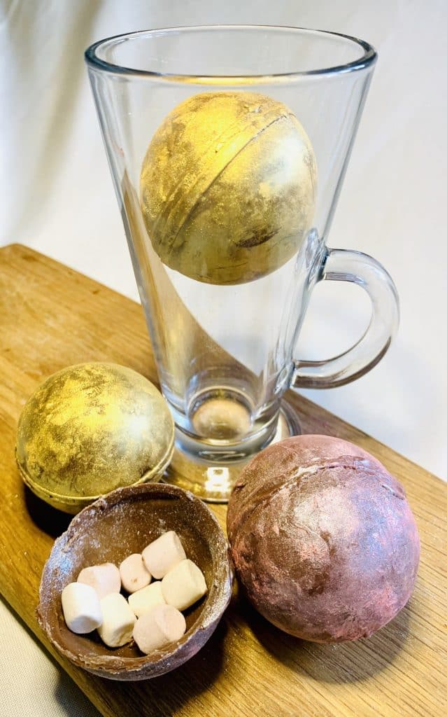 Hot chocolate bombs