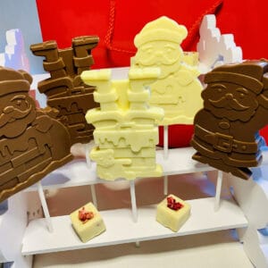 Santa Chocolate Lollies