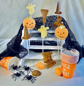Selection of Halloween Chocolate Lollies