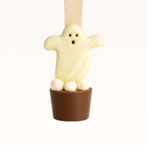 Hot Chocolate Ghost Stirrer