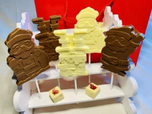 Chocolate Christmas Figures