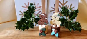Milk and White Chocolate Bears