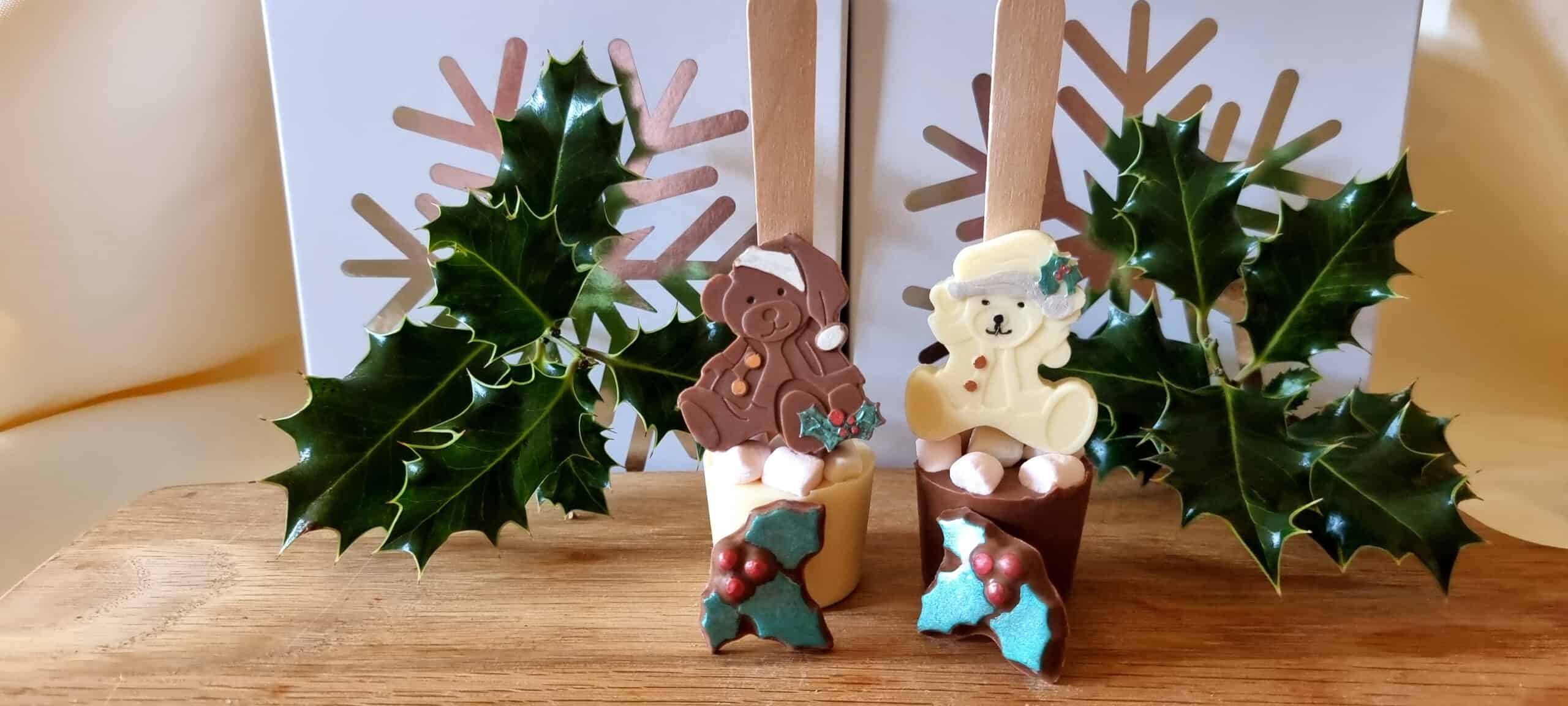 Milk and White Chocolate Bears